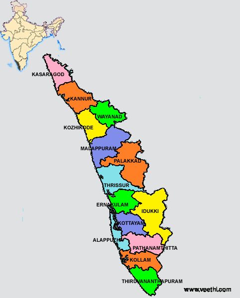 Kerala Map